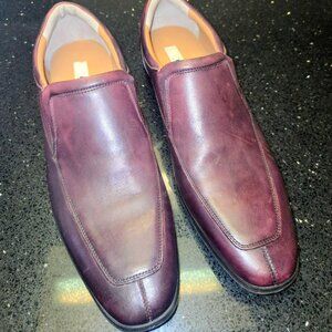 Joseph Abboud Men’s Dress Shoes Burgundy Leather – Size 13